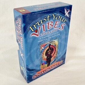 Trust Your Vibes Oracle Cards Set Sonia Choquette 52 Card w Guide Book Complete